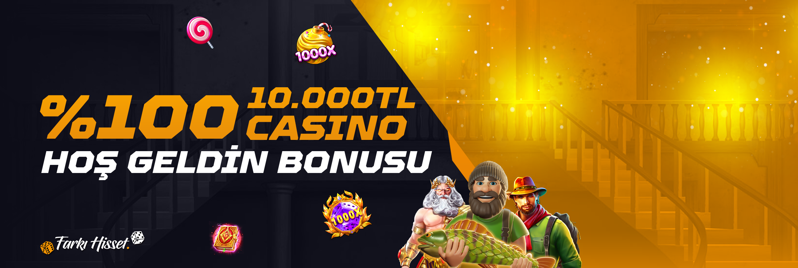 %100 Slot Hoş Geldin