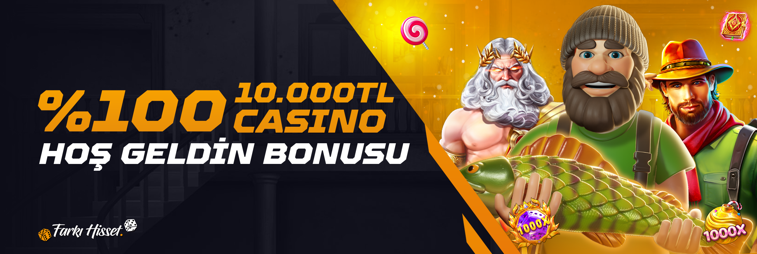 %100 Slot Hoş Geldin Bonusu