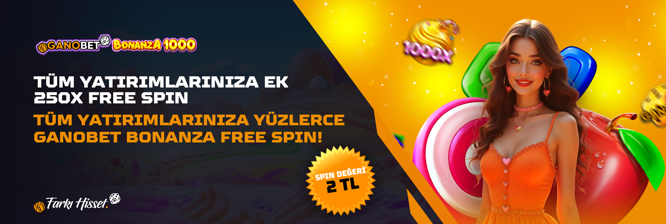 YATIRIMLARA EK FREE SPIN!