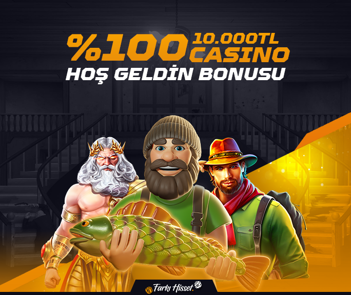 %100 5000TL Casino Hoş Geldin Bonusu